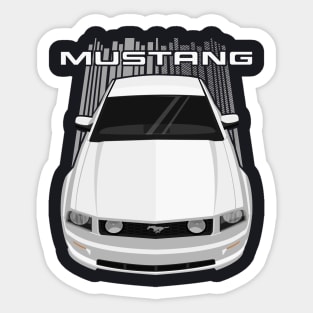 Mustang GT 2005-2009 - White Sticker